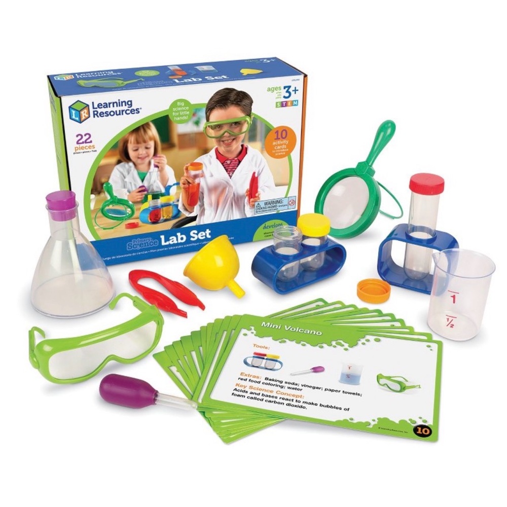 Learning Resources Science Lab Set - Green, Blue, Red